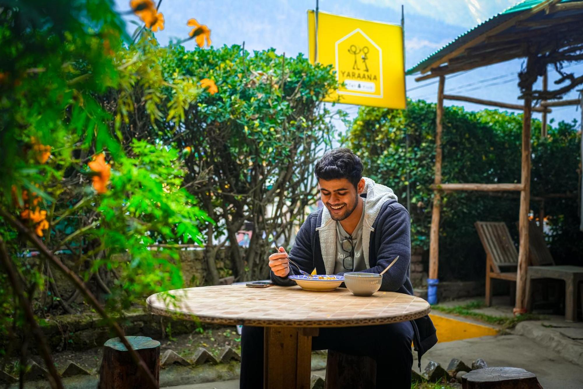 Yaarana Stay & Cafe, Vashisht, Manali Zewnętrze zdjęcie